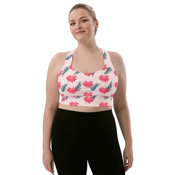 Women's Floral Sports Bra
