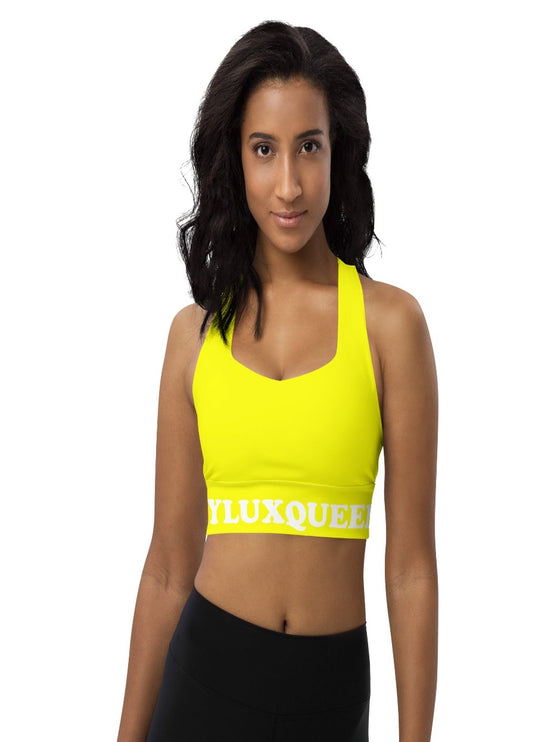shop womens yellow workout top, activewear top | MYLUXQUEEN