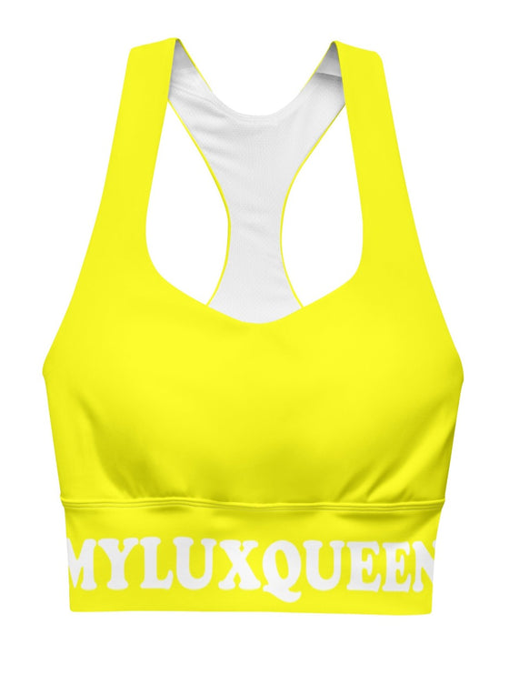shop womens yellow workout top, activewear top | MYLUXQUEEN