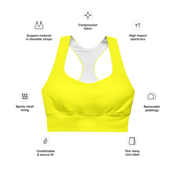 Women's Daffodil Sports Bra