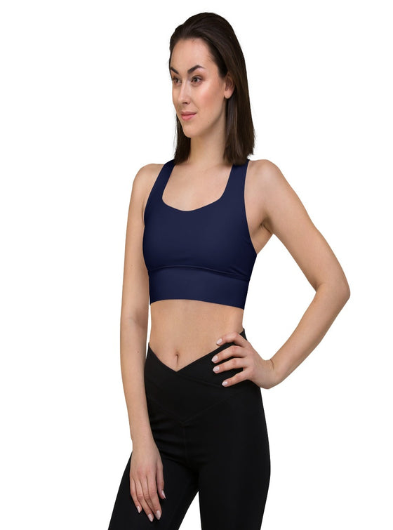 shop womens blue sports bra, yoga top | MYLUXQUEEN