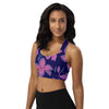 shop myluxqueen womens plus size sports bra, womens floral plus size sports bra, womes plus size bra