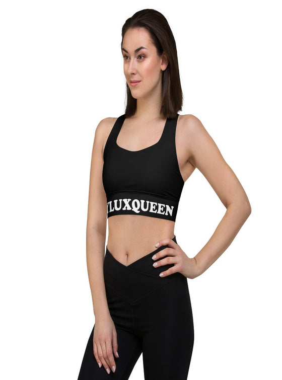 shop womens black sports bra, yoga top | MYLUXQUEEN