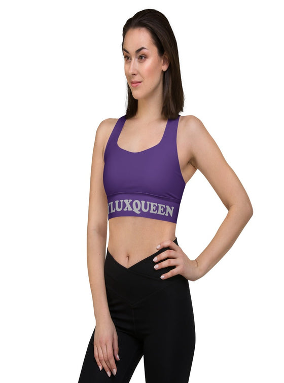 shop womens purples sports bra, yoga top | MYLUXQUEEN