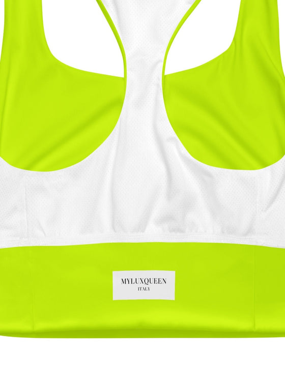 shop womens neon green workout top, yoga top | MYLUXQUEEN