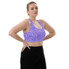 Women's Plus Size Floral Sports Bra