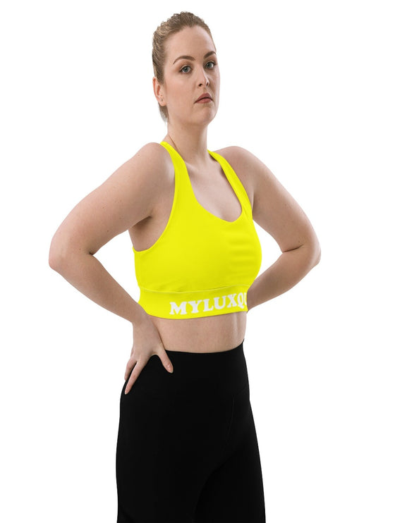 shop womens plus size yellow workout top, activewear top | MYLUXQUEEN