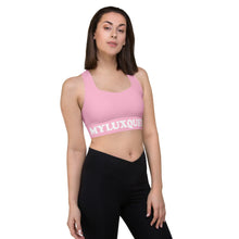  shop myluxqueen womens light pink sports bra, womens light pink workout tops, womens plus size light pink sport bra