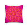 shop pink throw decorative pillow, luxury throw pillow | MLQ 