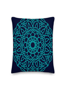  shop blue throw pillow | Luxury throw pillows| MLQ Home