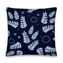  buy this blue throw pillow for indoor and outdoor, floral blue throw pillow, 22inch throw pillow, designer throw pillows