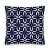 buy now blue throw pillow, blue floral throw pillow, home accents, home decor, blue home decor, designer throw pillow