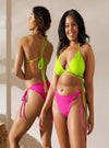 shop womens designer swimwear, womens designer bikini, womens designer clothing, womens summer clothes, womens color block swimsuit, womens color block bikini, womens beachwear, womens plus size bikini, women pink swimsuit, womens neon green swimsuit, womens plus size bikini set | MYLUXQUEEN