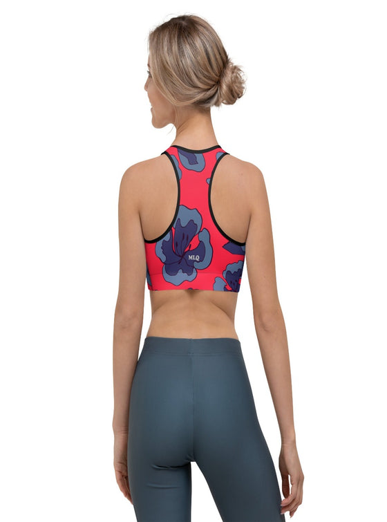 shop womens red sports bra, womens workout tops| myluxqueen