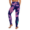 Women's Orchid Floral Yoga Leggings