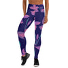 Women's Orchid Floral Yoga Leggings