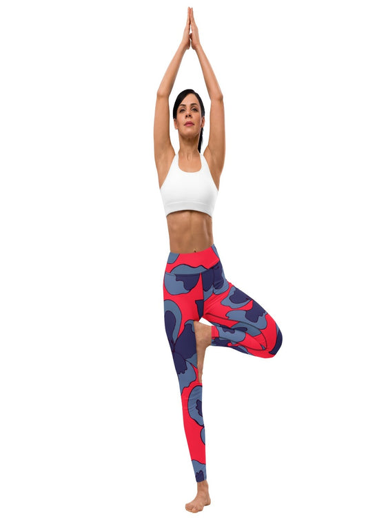 shop womens designer floral leggings, womens floral activewear pants | MYLUXQUEEN