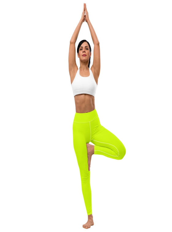 shop myluxqueen womens workout pants, womens neon green leggings