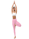 shop womens pink yoga high waisted leggings | MYLUXQUEEN