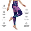 Women's Orchid Floral Yoga Leggings