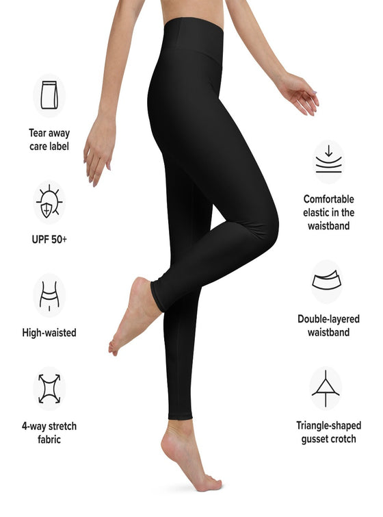 shop womens black designer leggings | MYLUXQUEEN