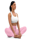 shop womens pink yoga high waisted leggings | MYLUXQUEEN