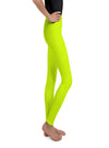 shop neon yellow leggings for girls, girls leggings, girls clothing | MYLUXKIDS
