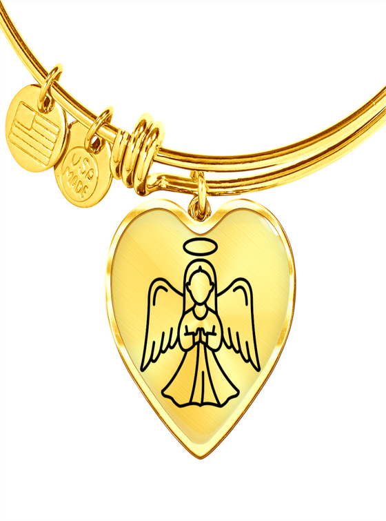 shop womens designer guardian angel bracelet | MYLUXQUEEN