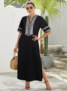  shop womens black kaftan dress, maxi dress, casual dress, summer dress, long dress |myluxqueen