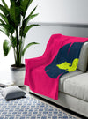 shop luxury pink throw blankets, designer blankets throw | MLQ HOME