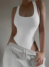 shop womens white bodysuit, womens casual white tops | myluxqueen