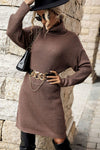 Turtleneck Sweater Dress