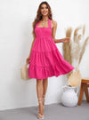 shop womens pink halter dresses, womens backless dresses, womens summer dresses| MYLUXQUEEN