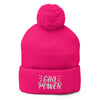 Girl Power Pom-Pom Beanie