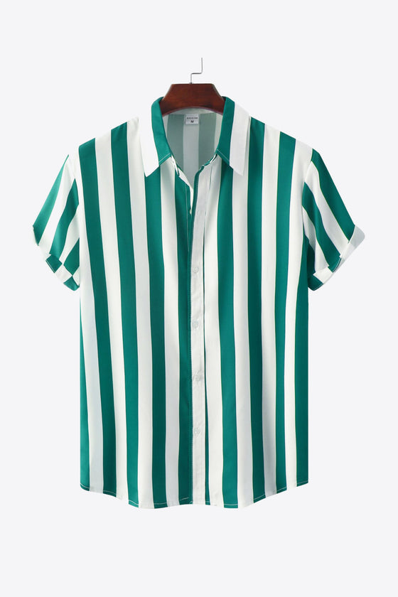 Striped Short Sleeve Shirt