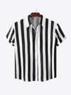 shop mens black shirts, mens black stripe shirts | mylkingluxe