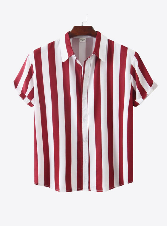 shop mens red stripe shirts, mens burgundy shirts| mykingluxe