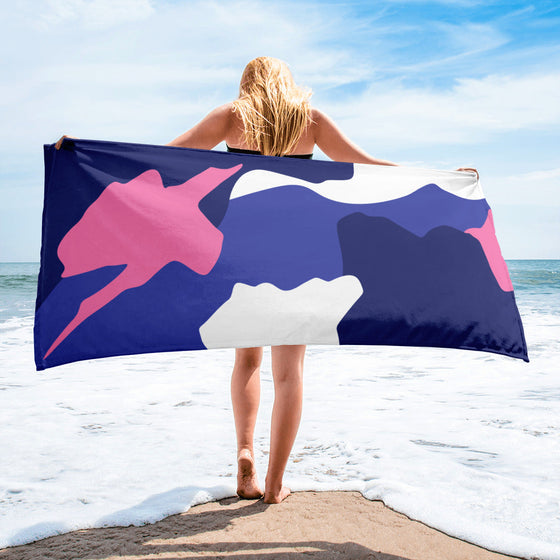 Abstract Deco Towel