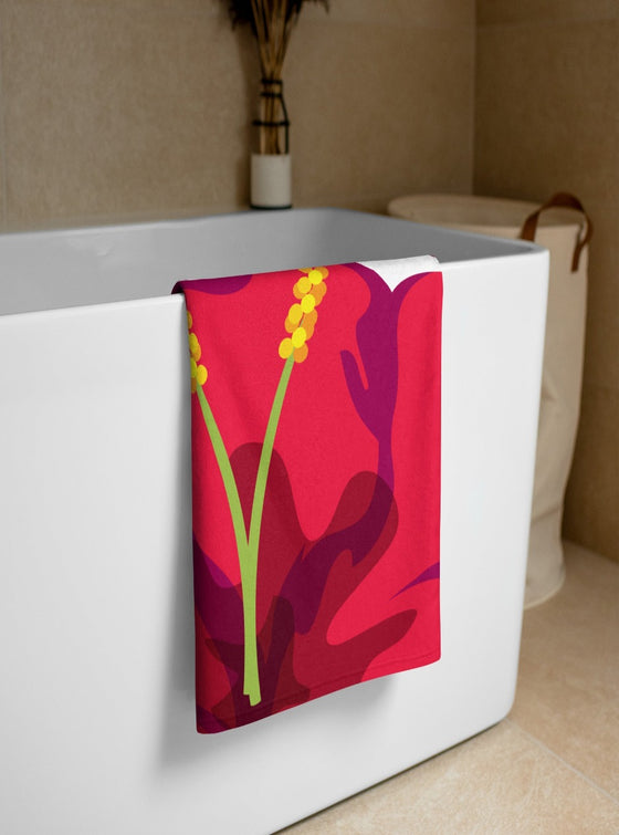 shop designer floral cotton towels | MLQ Home