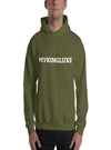 shop mens military green hoodie, mens designer hoodie sweatshirt, mens casual wear, mens winter tops, mens winter clothing | MYKINGLUXE