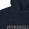 Shop mens blue luxury designer hoodie | MYKINGLUXE