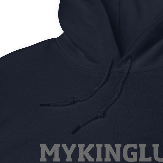 Shop mens blue luxury designer hoodie | MYKINGLUXE