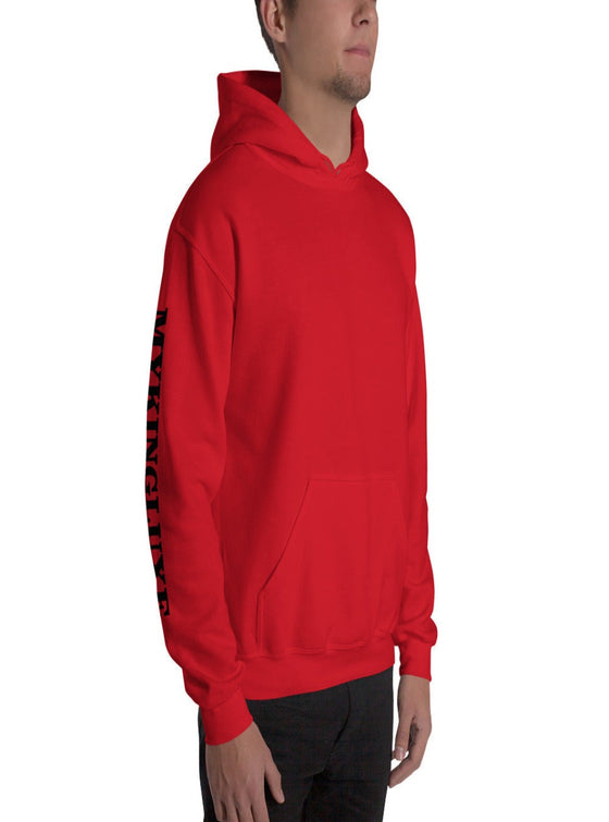 shop mens red hoodie, mens cotton red hoodie, mens red sweatshirt, mens red pullover sweatshirt, mens red fashion and style, mens red tops, mens fashion, best cotton mens hoodie, mens streetwear, mens streetfashion