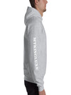 shop mens designer grey hoodie, mens hoodie | MYKINGLUXE