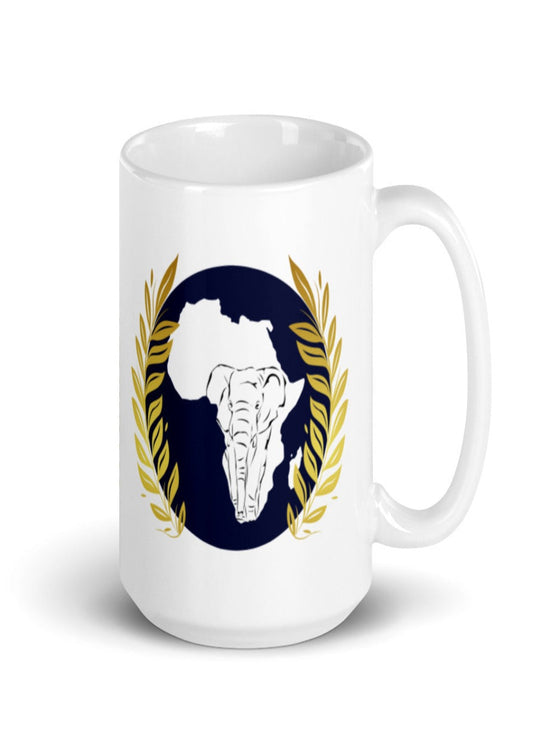 shop designer drinkware, designer coffee mugs, elephant coffee mug, africa coffee mug, art design coffee mug, glassware mug, gift for him, father day gift, coffee mug for dad, gift for boyfriend, gift for granddad | MLQ HOME