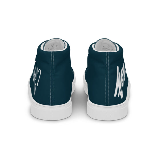 Women’s high top canvas shoes