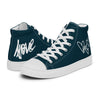 Women’s high top canvas shoes